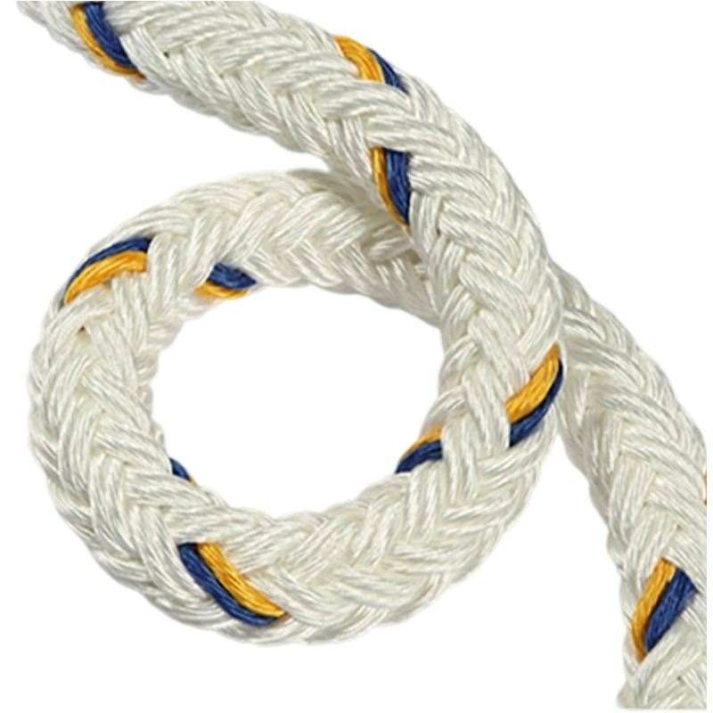 Polyamide Double Braided Hawser Mooring Rope / Line