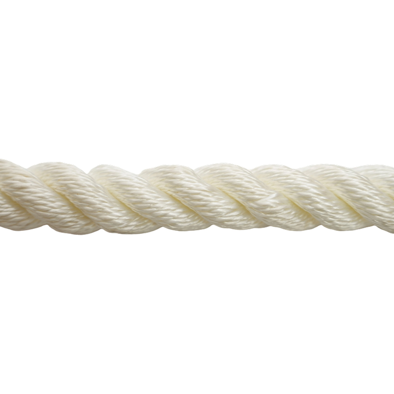 3-Strand Polypropylene Multi-Filament Hawser Mooring Rope / Line